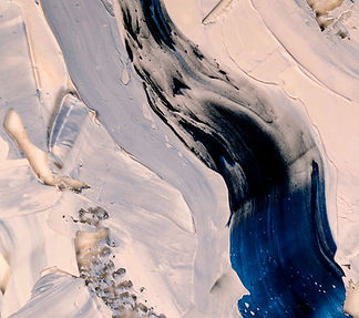 Painting with ice cubes is always fun