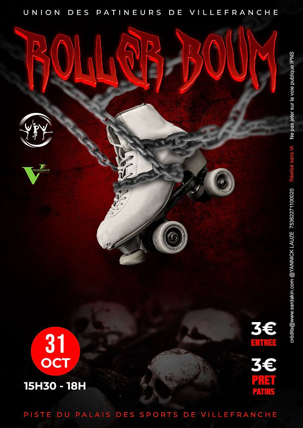 ROLLER BOUM UPV!! spéciale HALLOWEEN