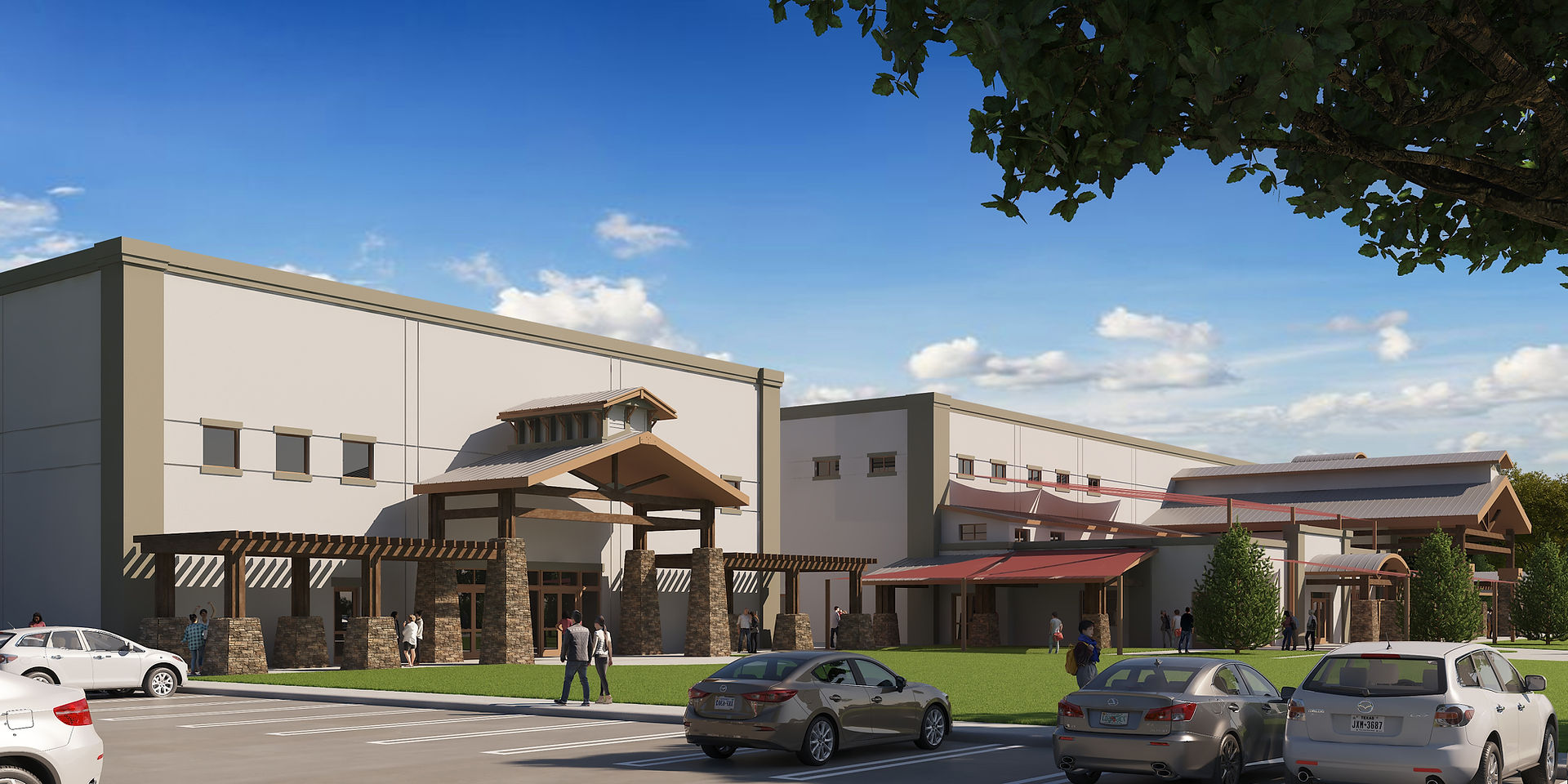 Packinghouse Christian Academy Gymnasium – Redlands, California Higginson Architects Inc. (HAI)