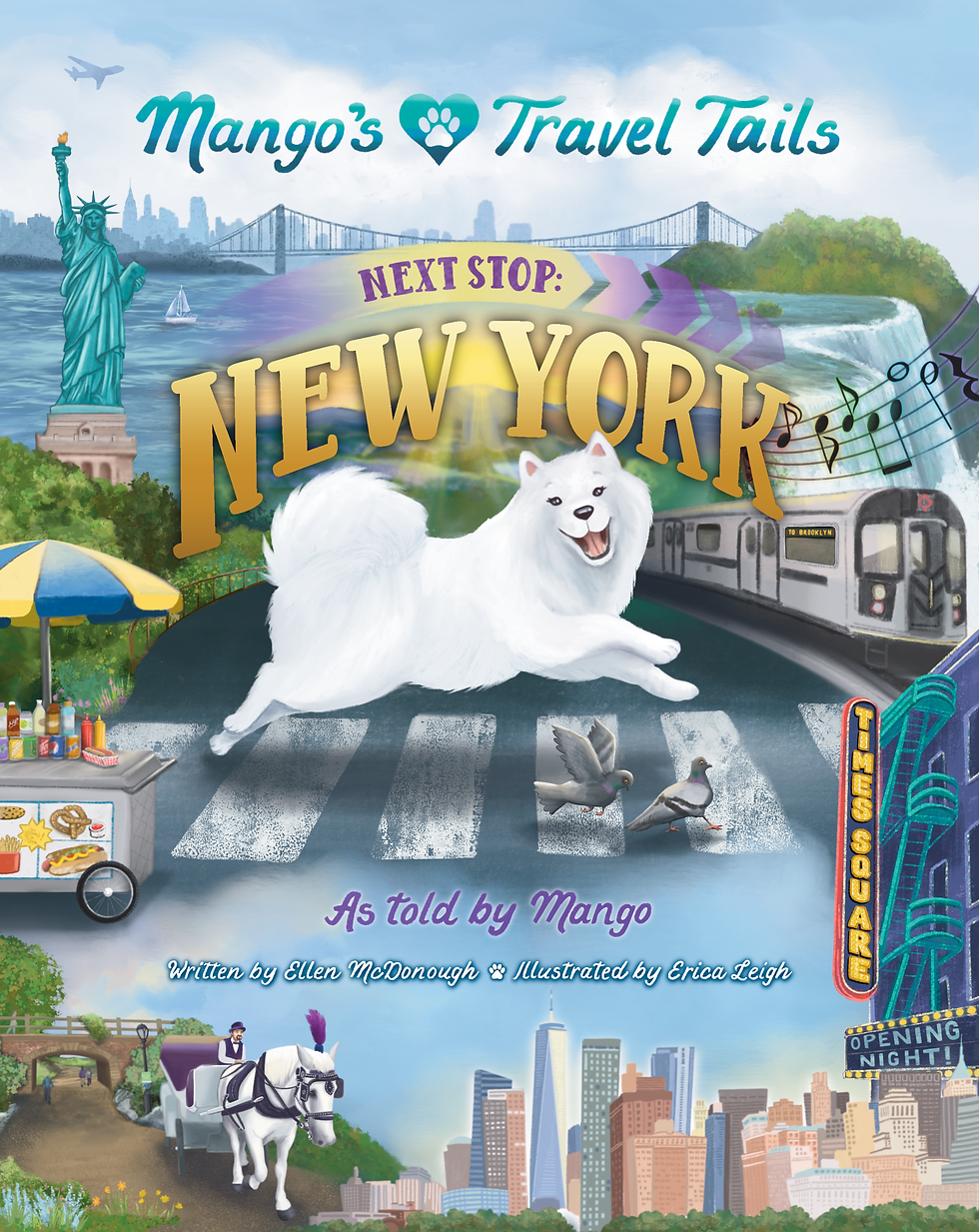 Mango's Travel Tails : Next Stop New York