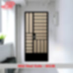 Mild steel gate design MG3B for HDB main entrance gate