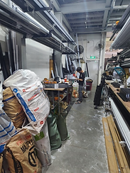 Ho Ho Local Singapore factory where ultra slim glass swing doors are custom fabricated with precision and quality control