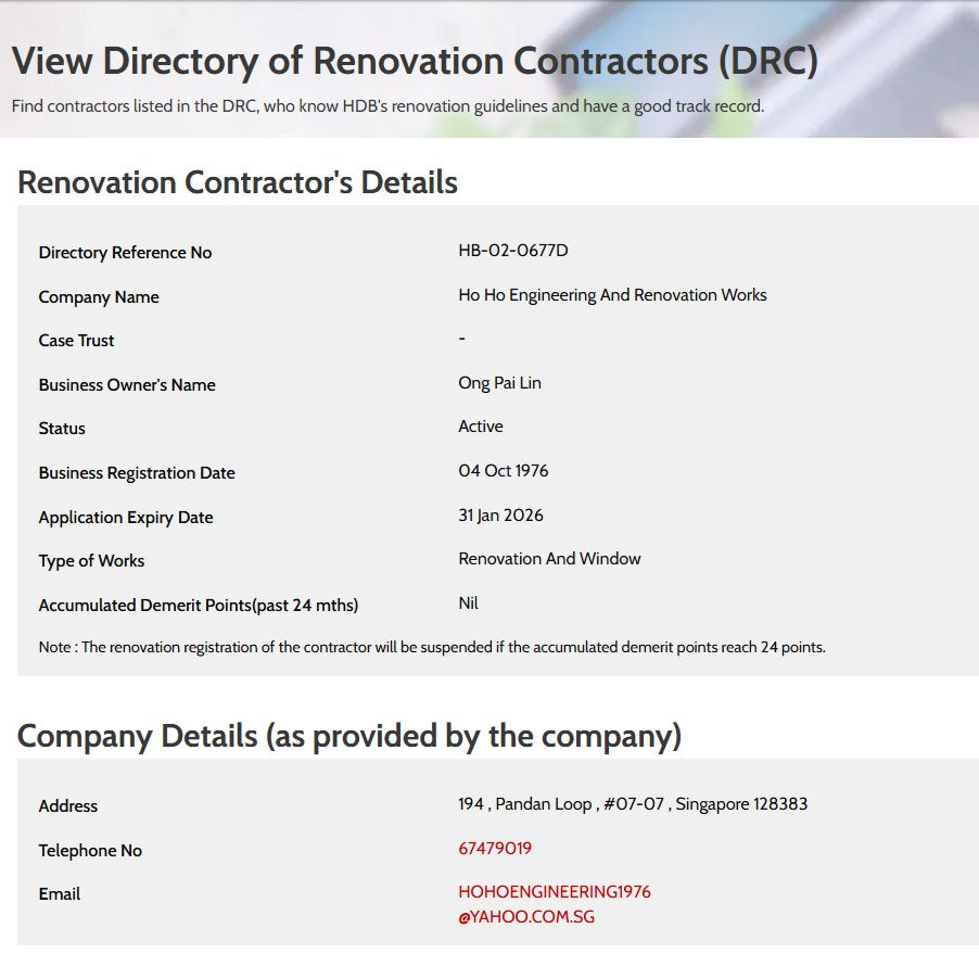 Since 1976, Ho Ho has been installed prime sliding window for HDB Flat in Singapore. HDB Approved Window Contractor