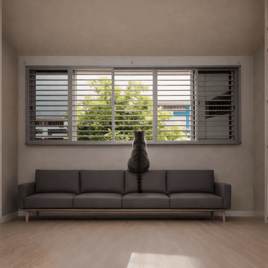 Cat proof window grille in Singapore
