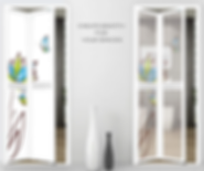 Designer bifold door singapore panel options | designer toilet door singapore panel option