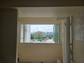 Folding Service Yard Window (Best Airflow & View)