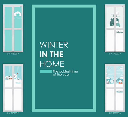 Bring Winter To Your Home In Singapore With Brand New Winter Theme Bifold Door