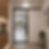 Ultra Slim Soft Close Sliding Door, Black Frame With 8 mm clear tempered glass for kitchen entrance in Singapore