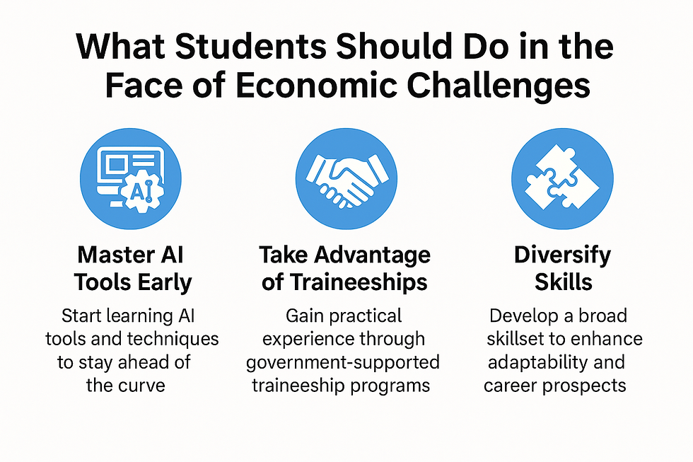 What Student Should Do in face of economic challenges in Singapore
