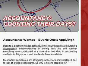 Accountancy: Counting Their Days?