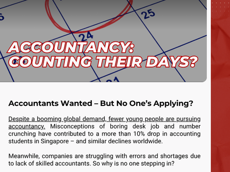 Accountancy: Counting Their Days?