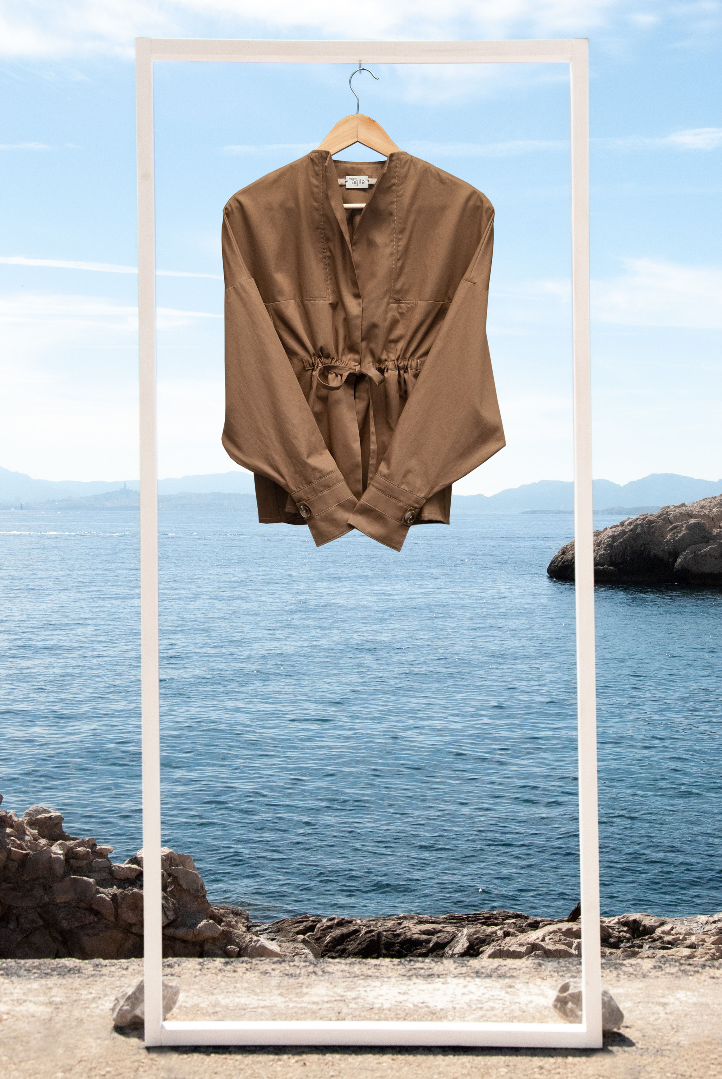 chemise PROVENCE sépia