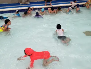 Piscine LUC amuse les petits
