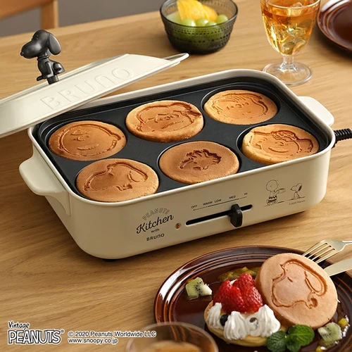 BRUNO Snoopy Peanuts Hot Plate | latte shop