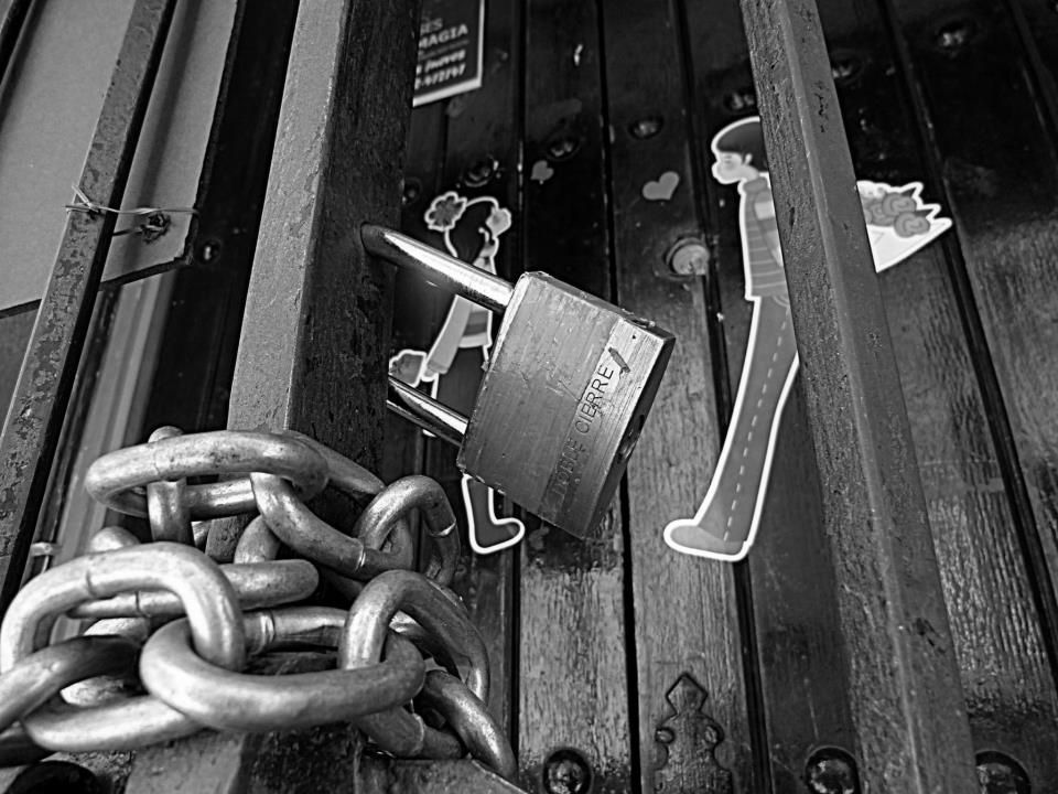 Love in chains...