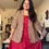Thumbnail: Jacket Dress Red Inner with Stripes Jacket