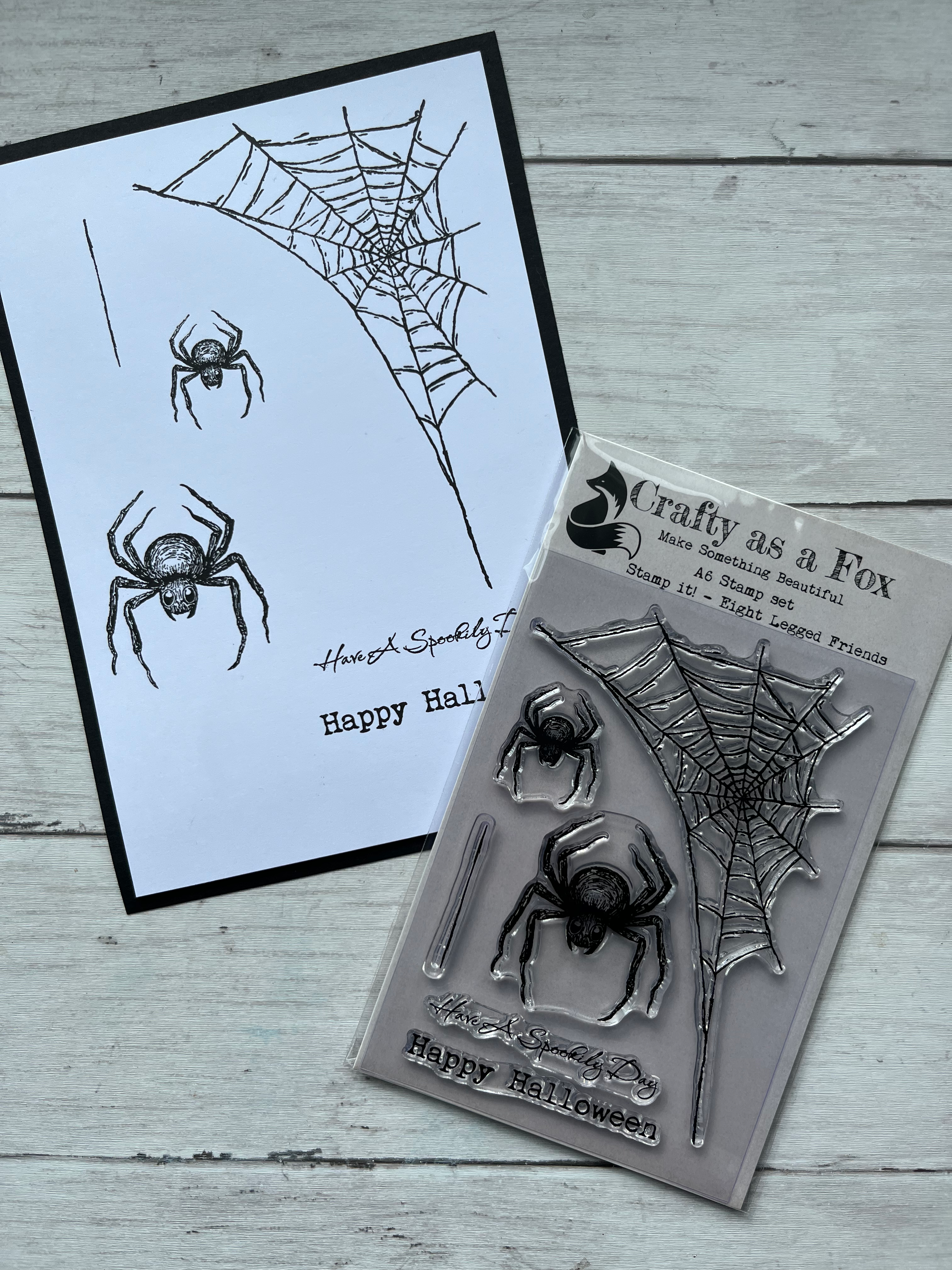 Eight Legged Friends - A6 Stamp Set