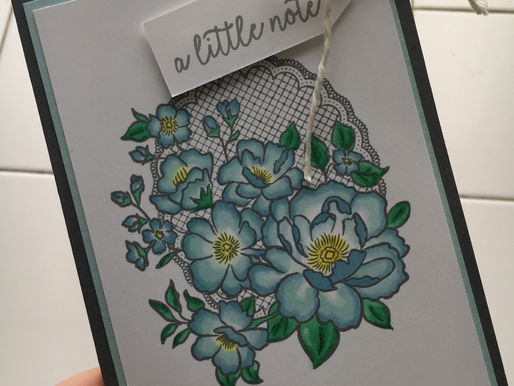 Quick and Easy Card #simplestamping - Lovely Lattice.