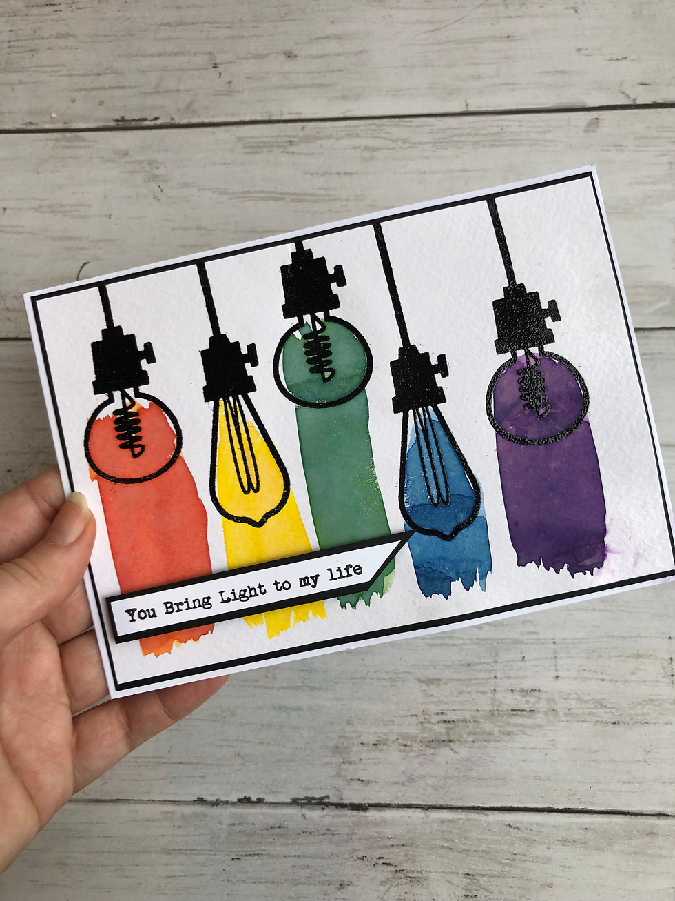 Card journaling, lightbulb moment, crafty is a fox, Crafty Kelly