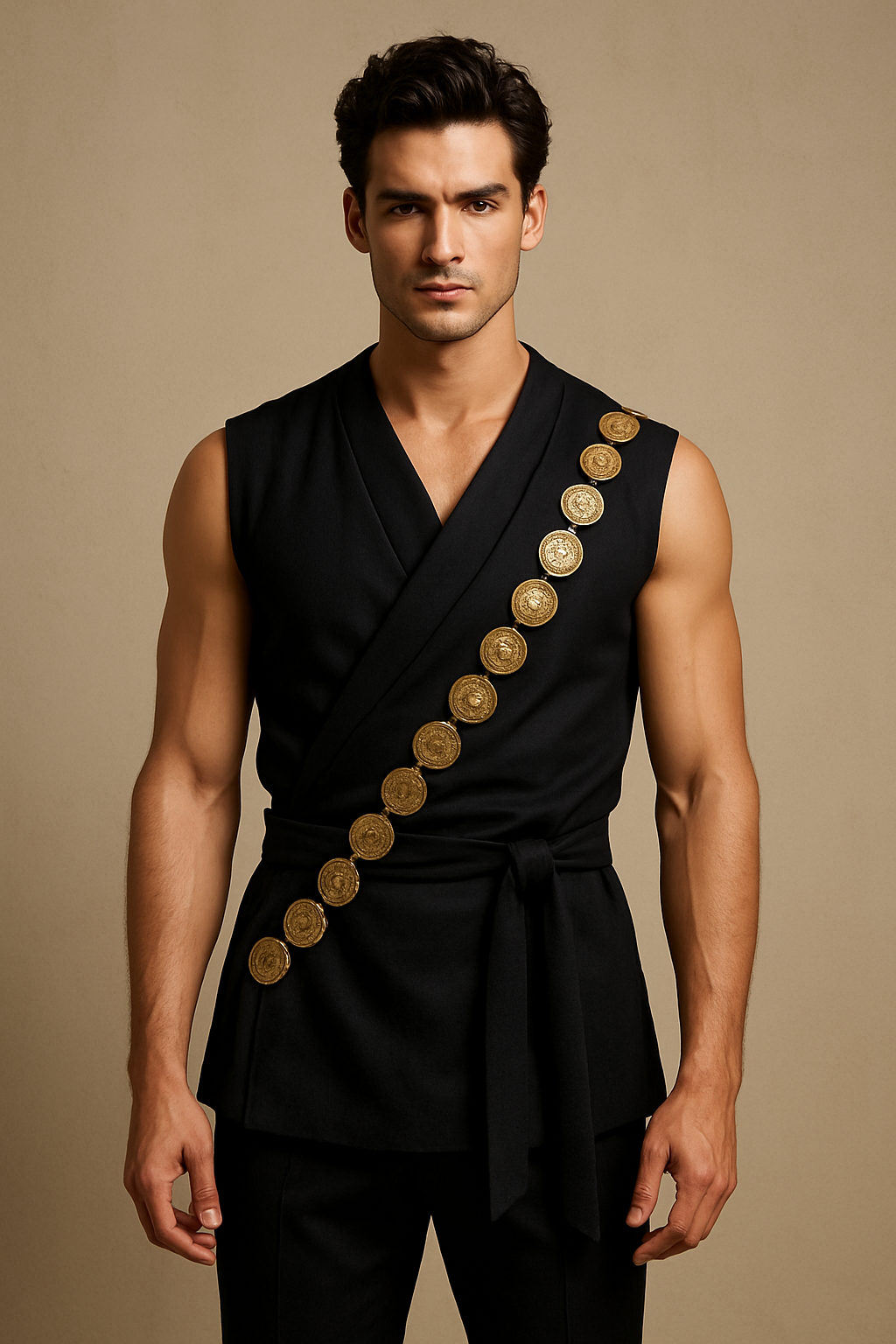 Maximus Sleeveless Wrap