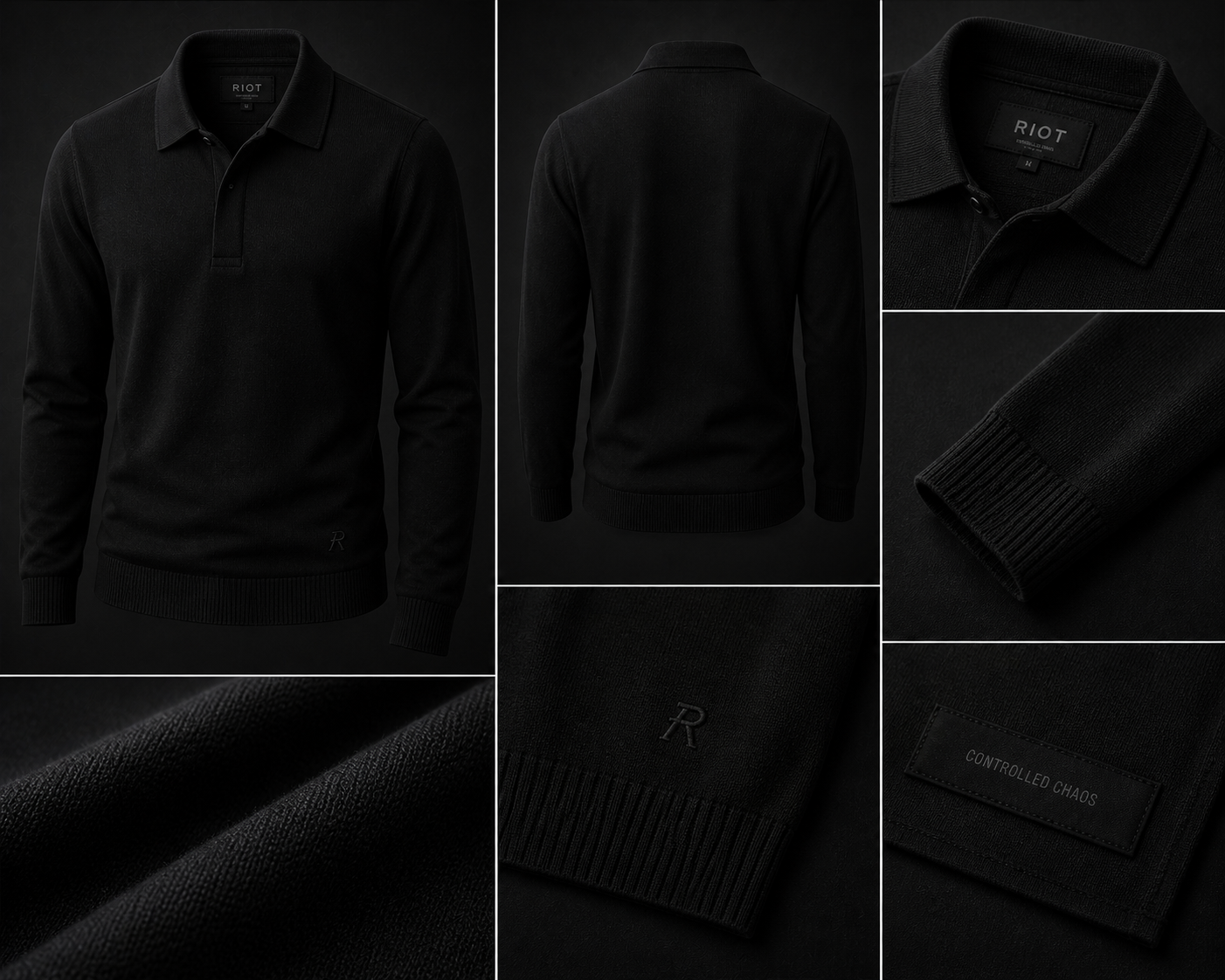 Riot Knit Polo