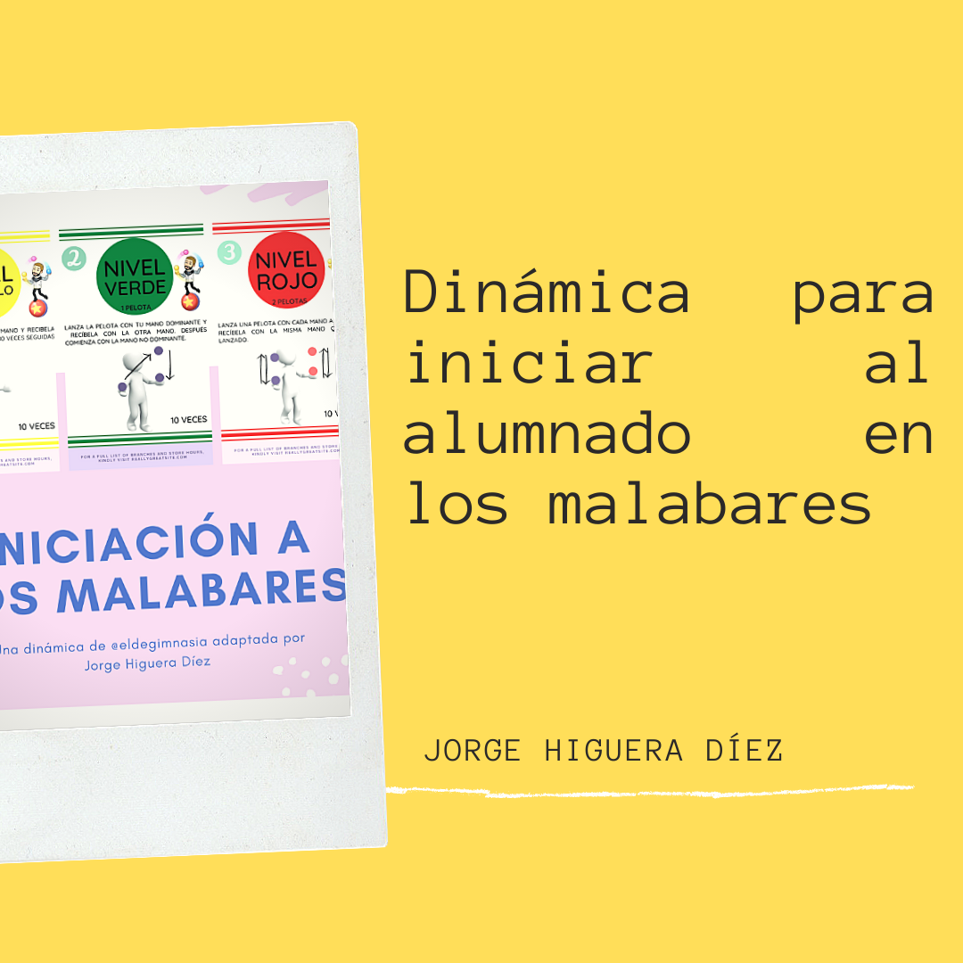 Dinámica para iniciar al alumnado en mal