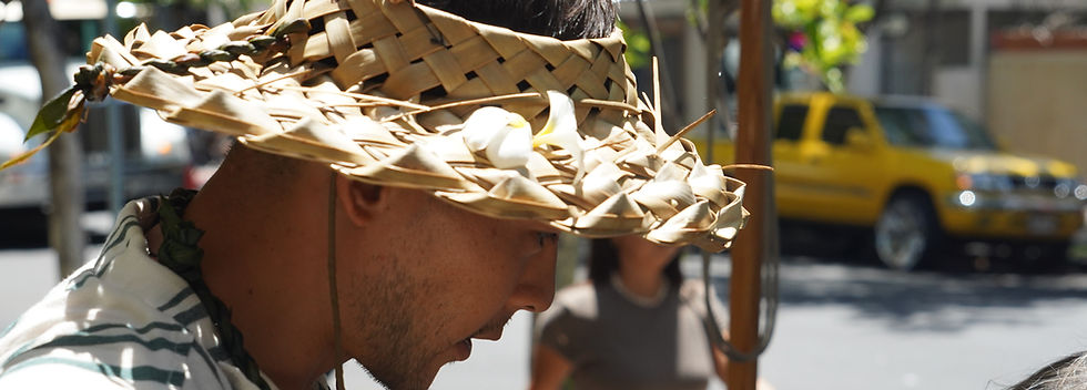 woven hat in Waikiki