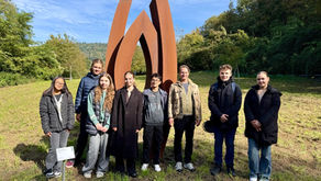 Kunstpfad „Werner Pokorny im Dialog“ – Schüler entdecken Kunst im Horbachpark
