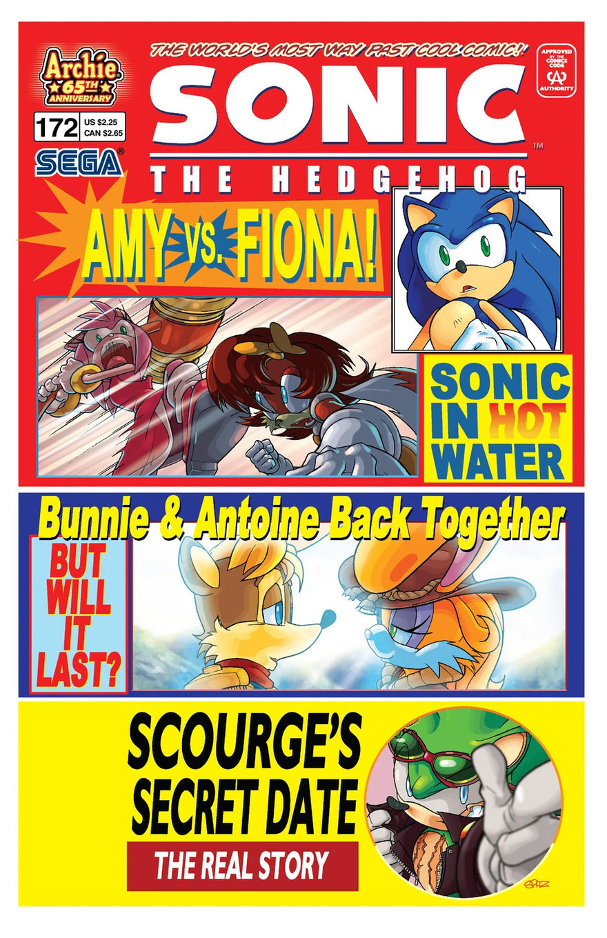 Amy battles Fiona, Bunnie and Antoine reunite, and Scourge’s secret date teased.