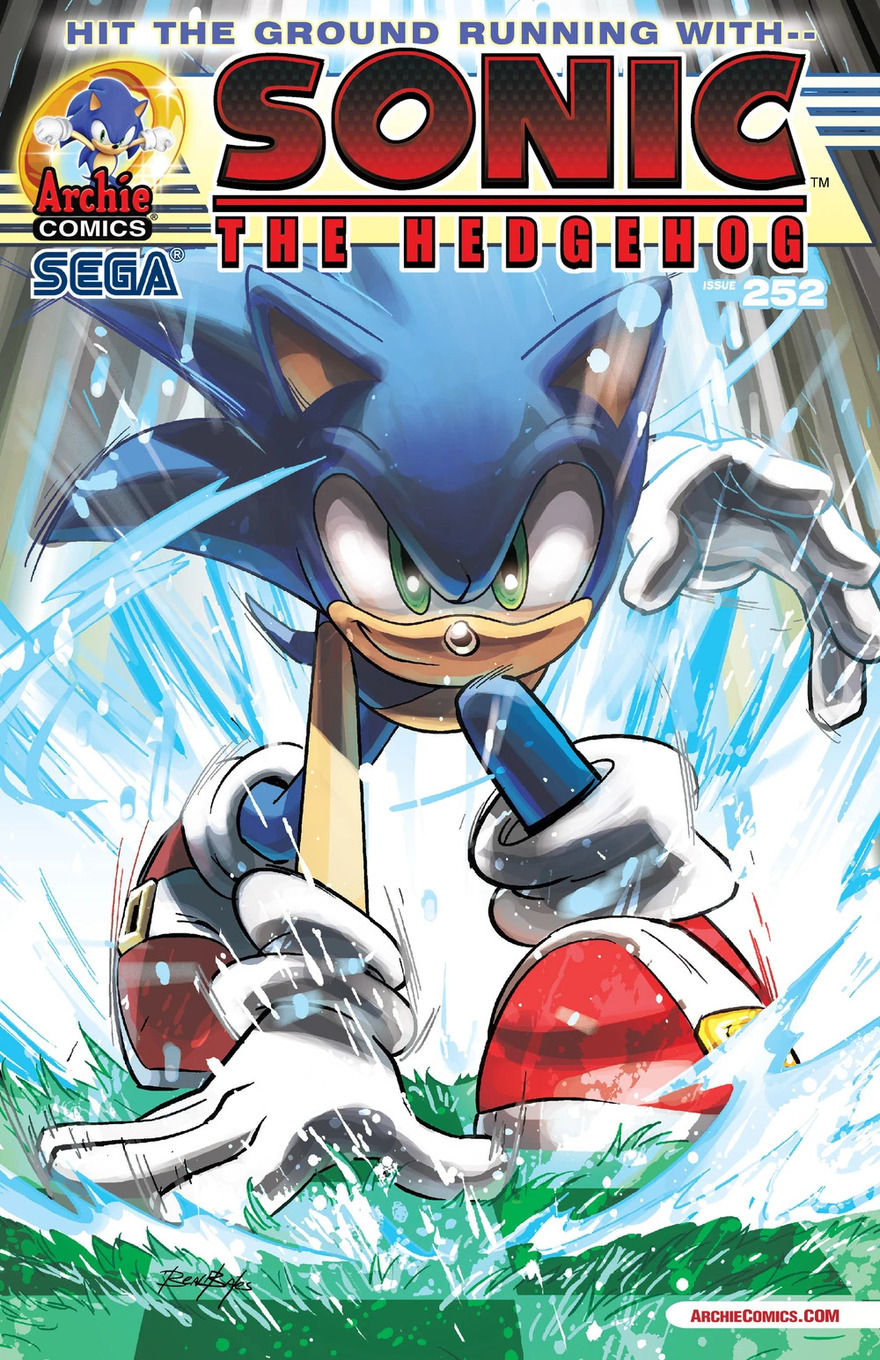 Sonic charges through splashing water