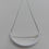 Thumbnail: China Arc Pendant. Ceramic Pendant. Contemporary Pendant.