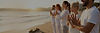 Groupe en mouvement Sadhana sur les plages.