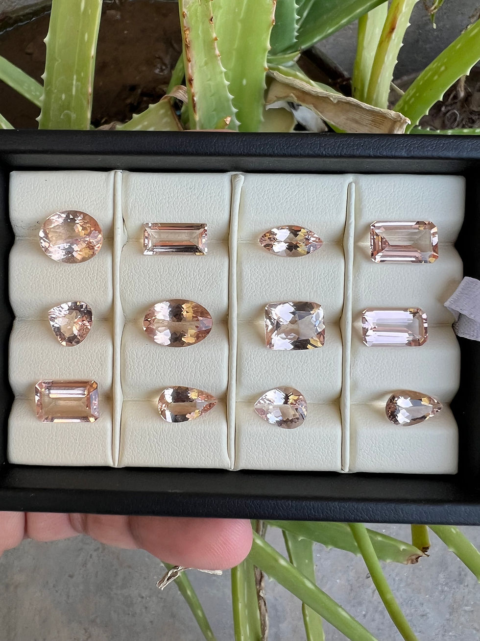 Natural Morganite Gemstone, Morganite Faceted Gemstone, Morganite Gemstone Lot,