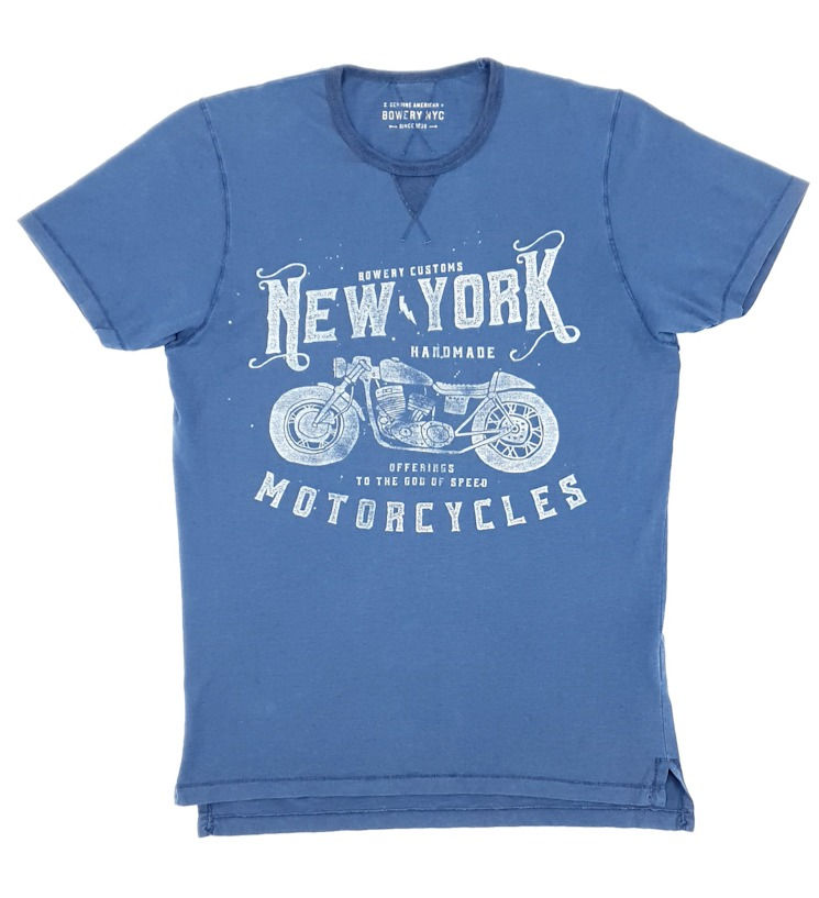 ФУТБОЛКА BOWERY NYC TSHIRT SLUB JERSEY "NEW YORK"