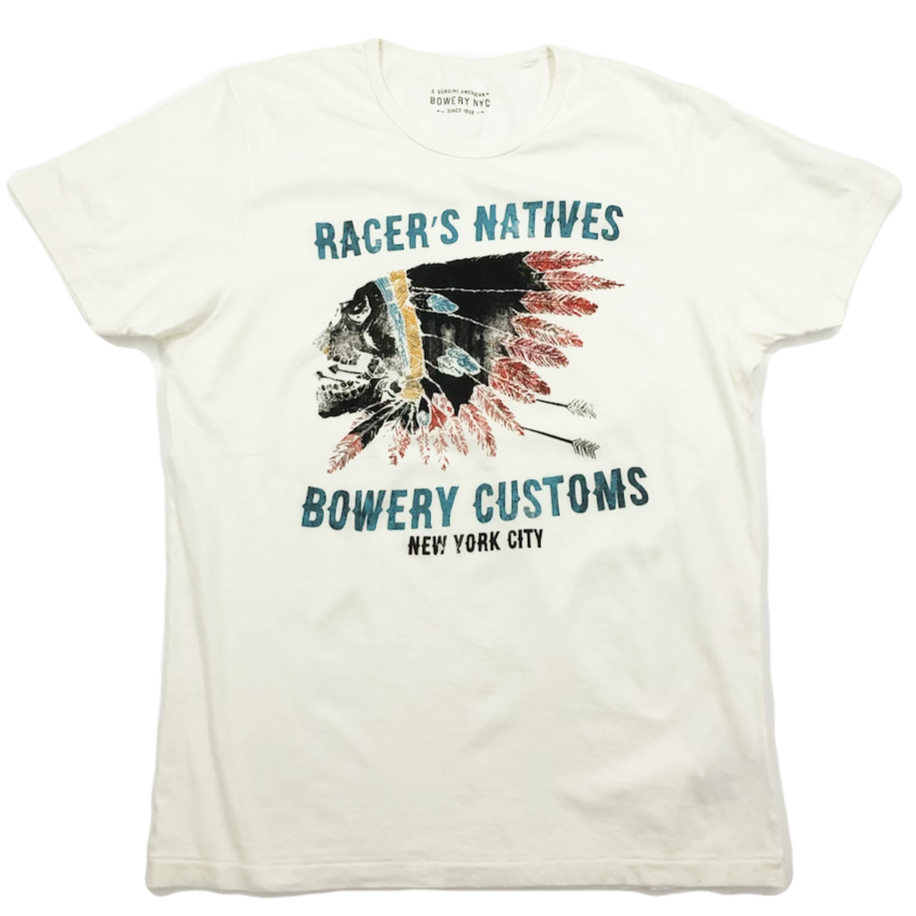 ФУТБОЛКА BOWERY NYC TSHIRT VINT. JERSEY "NATIVE"