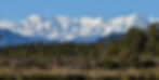 Scenic views of the snowy Whataroa Valley and the Southern Alps, White Heron Sanctuary Tours, Whataroa, NZ