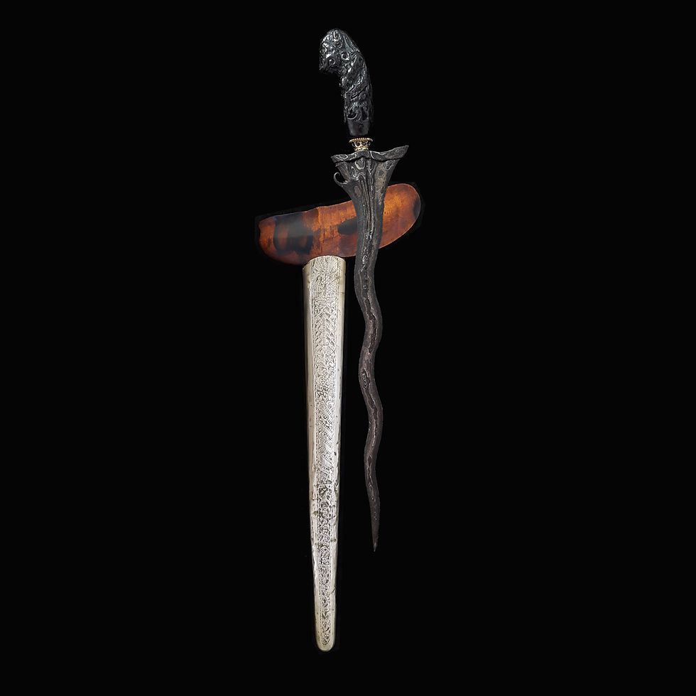 Thumbnail: antique indonesian kris, keris for sale