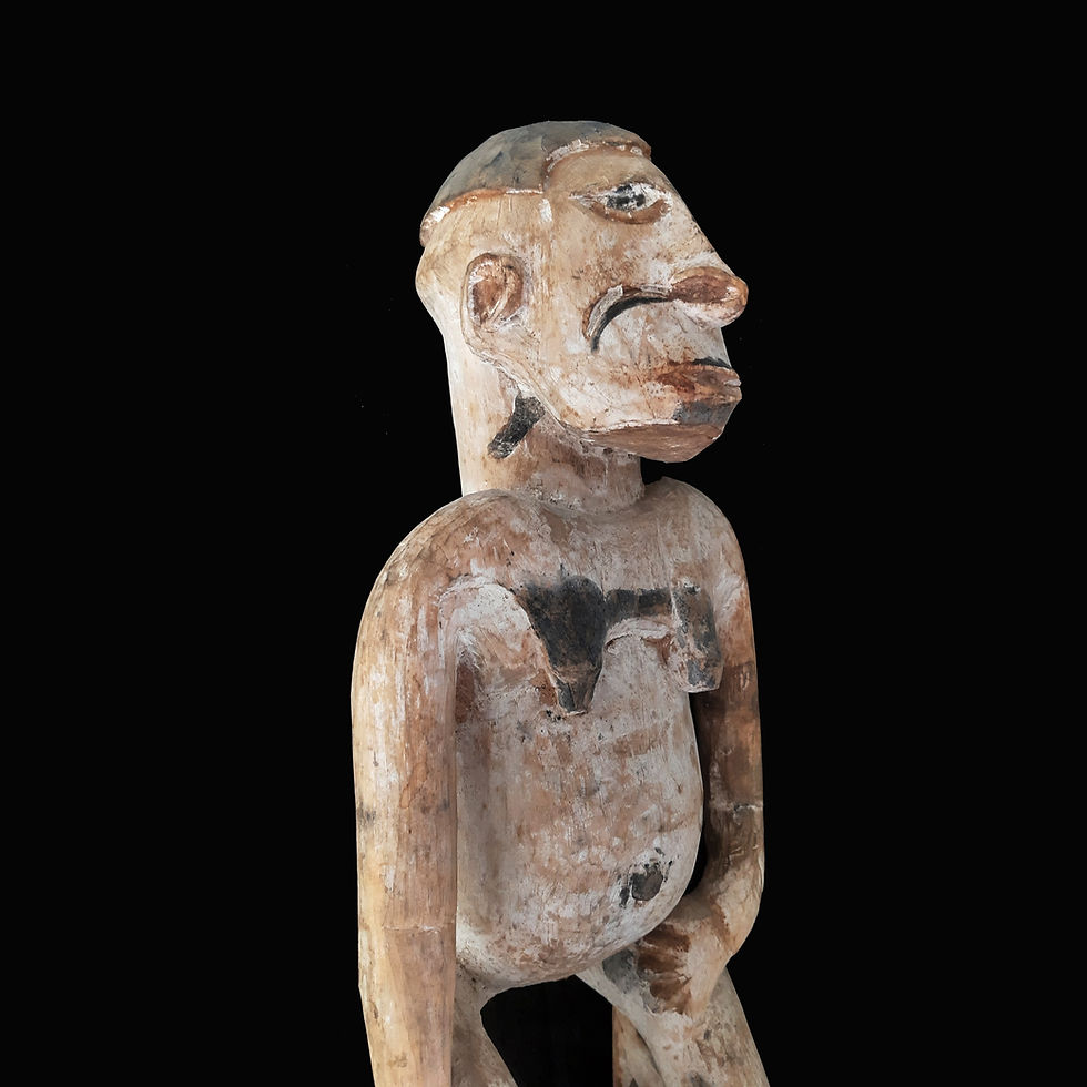 Thumbnail: Female ancestor figure - Central Asmat – Ypem, West-Papua.