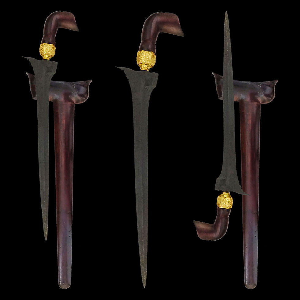 Thumbnail: Jalak Sumelang Gadring keris