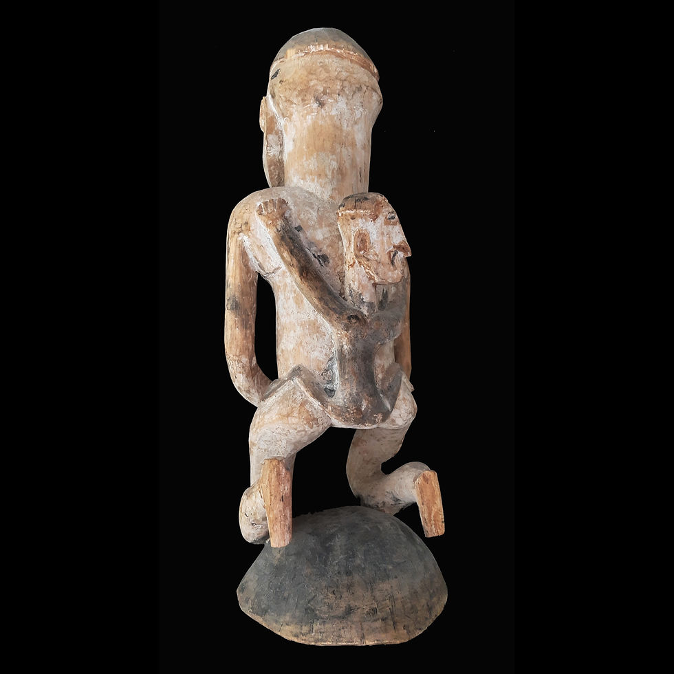 Thumbnail: Female ancestor figure - Central Asmat – Ypem, West-Papua.