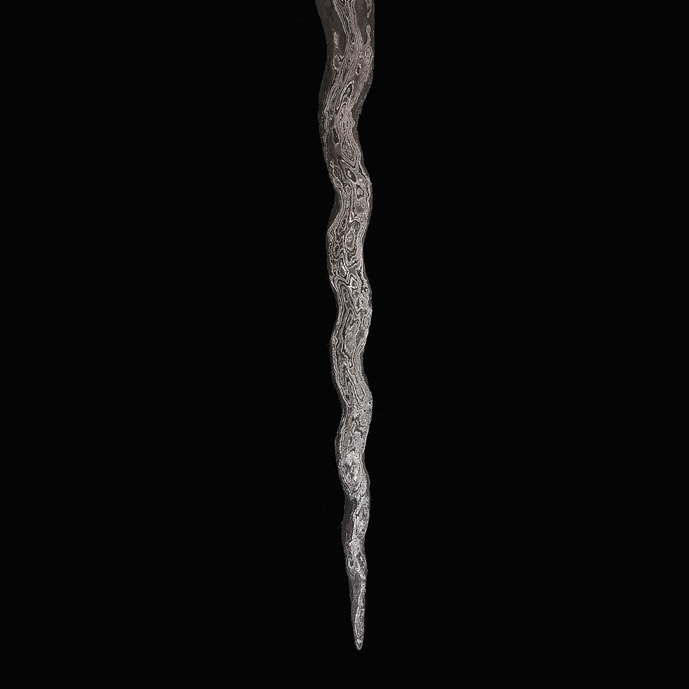 Thumbnail: Graceful Sengkelat keris, kris - Mataram Amangkurat II era (17th century)