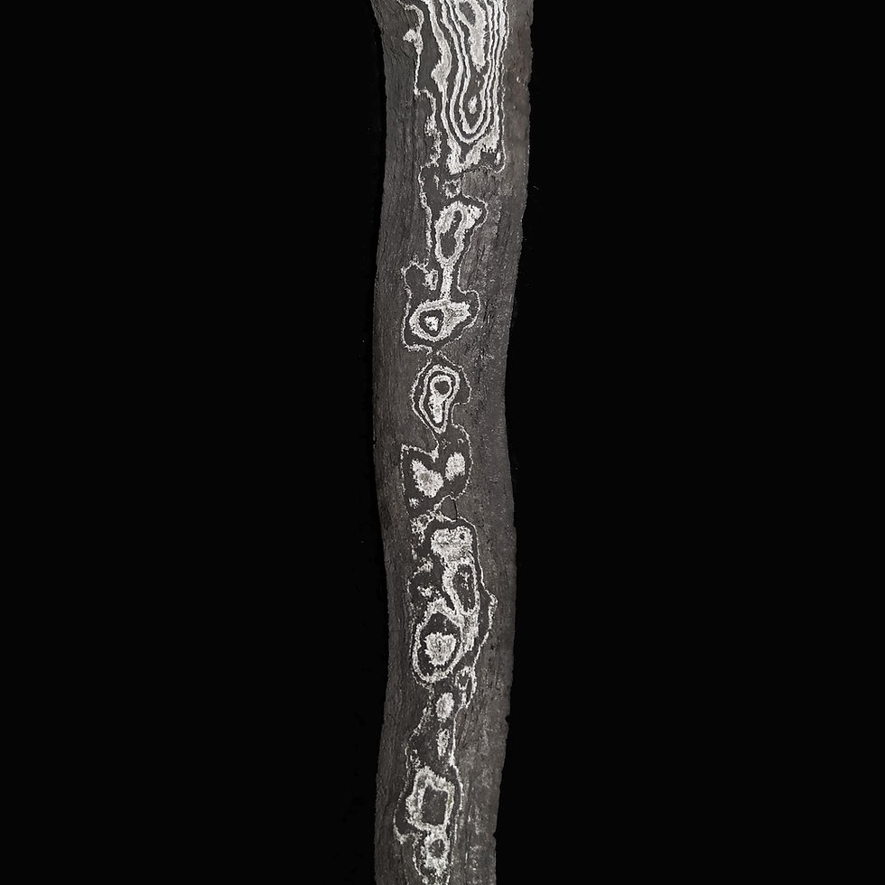 Thumbnail: Rare Bahari keris - Bulan Sabit warangka - Majapahit era (14th century)