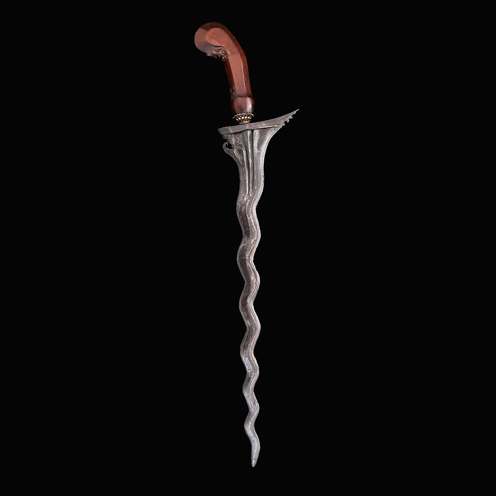 Thumbnail: 945. Parungsari keris – Amazing parungsari wilah – Striking pamor.