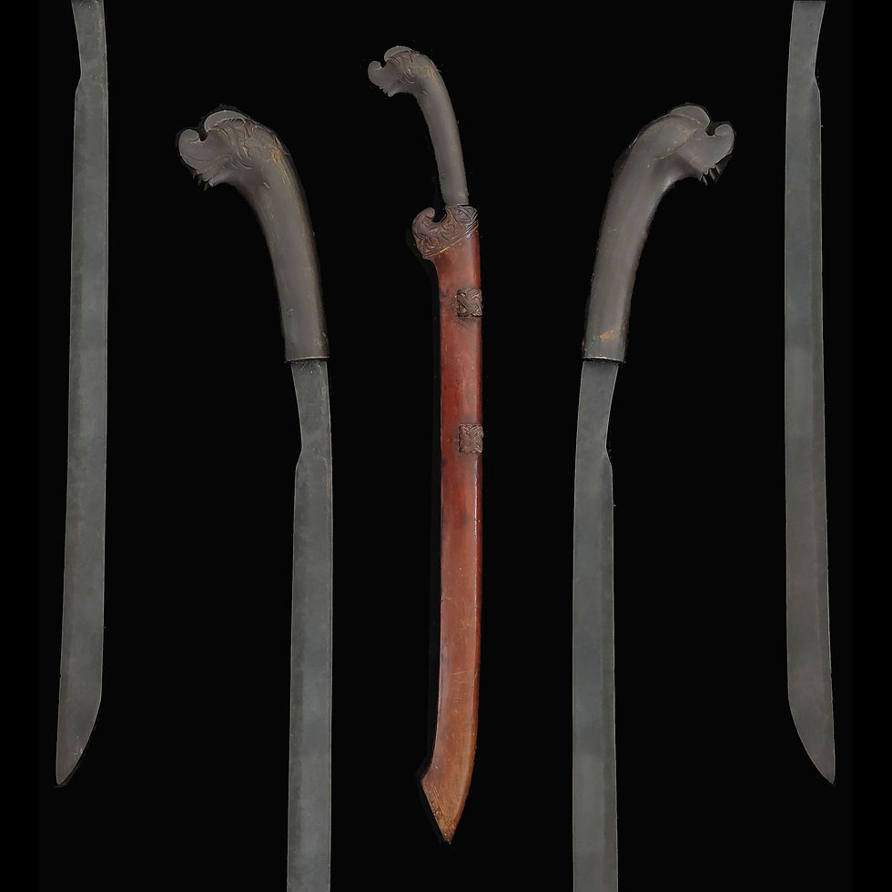 Thumbnail: antique sumbawa golok - sumbawa, indonesia