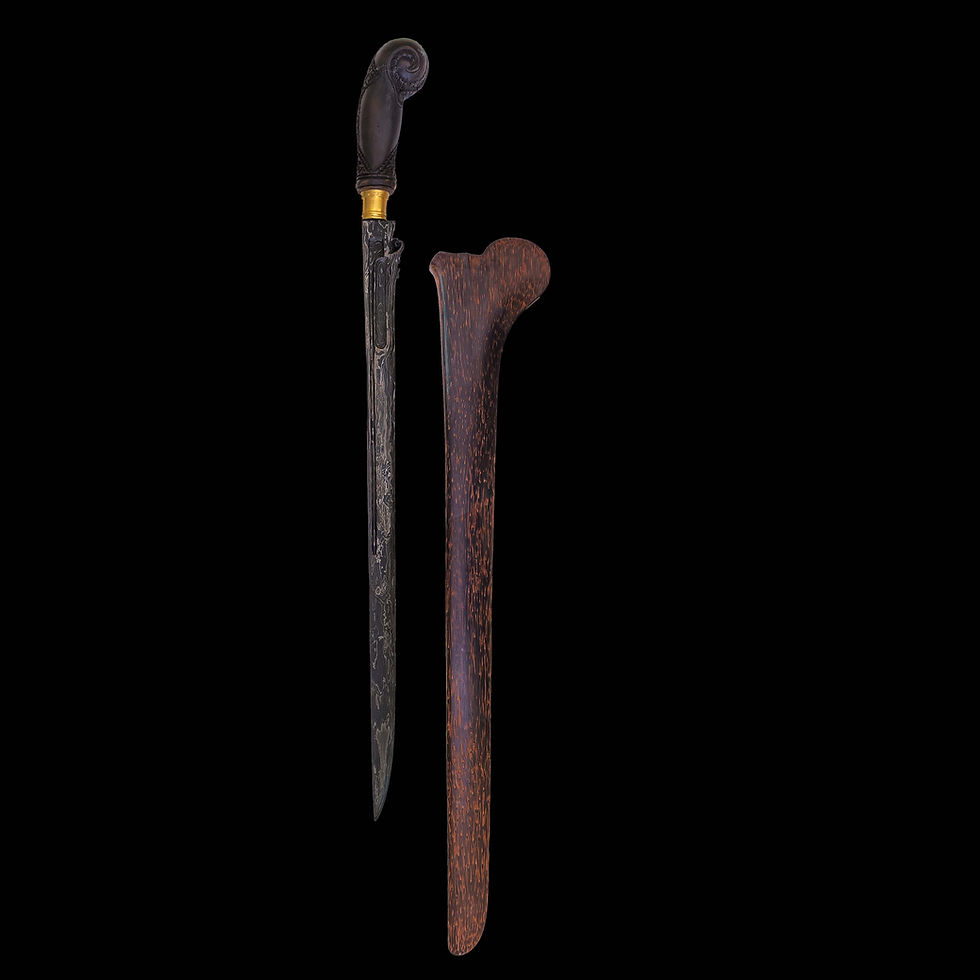 Thumbnail: antique pedang kris keris for sale