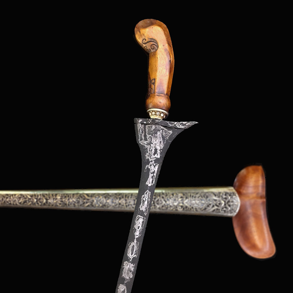 Thumbnail: Antique Brojol keris, kris - Mataram Amangkurat II era (17th century) – Brojol