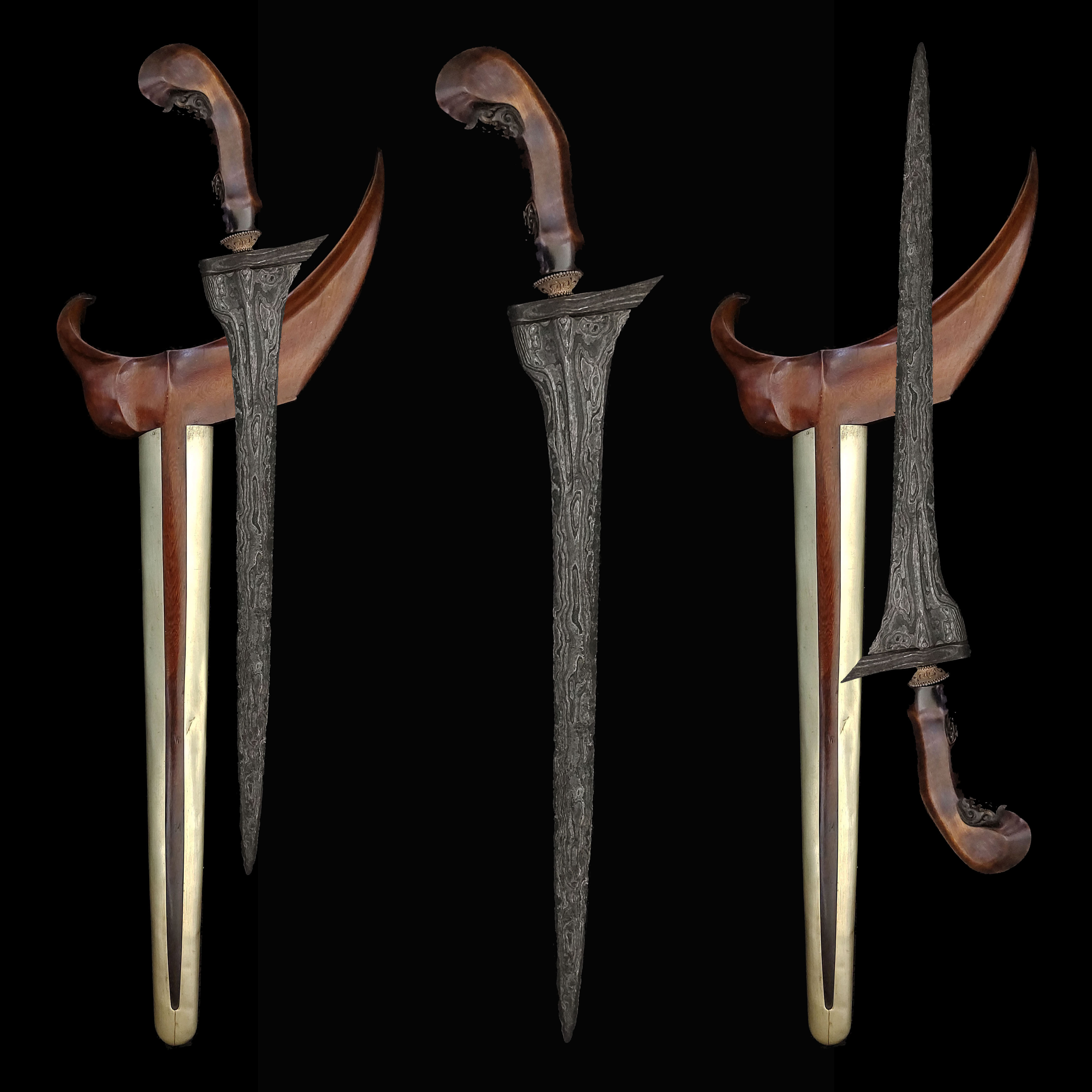 antique jalak tilam sari kris, keris