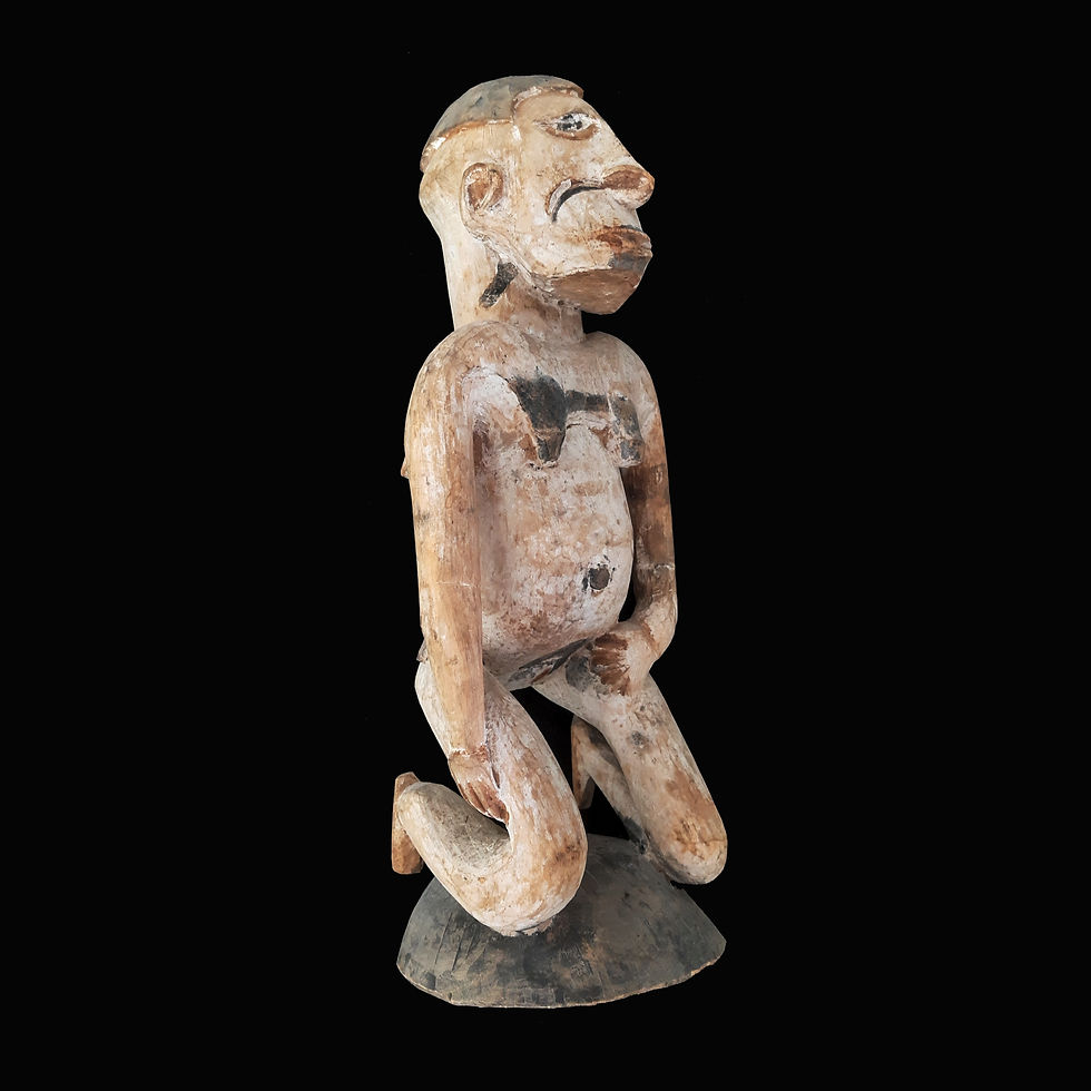 Thumbnail: Female ancestor figure - Central Asmat – Ypem, West-Papua.