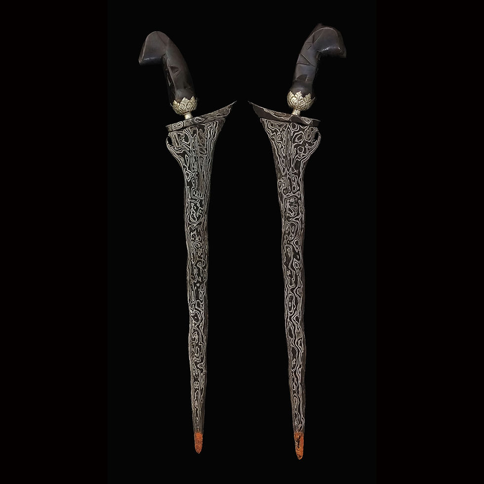 Thumbnail: 9 luk kris, keris for sale