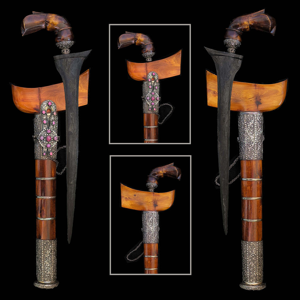 antique indonesian bugis kris for sale